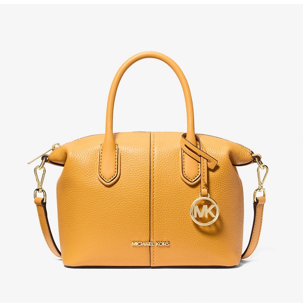 Michael Kors Mustard Leather Satchel
